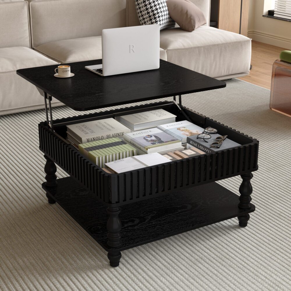 VESAMONTIS Lift Top Coffee Table