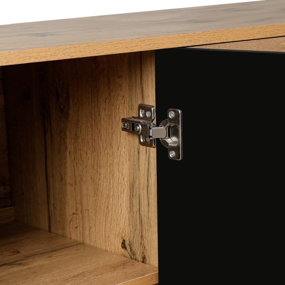 6e5999963fcf8e6cc56e3a3a05edc625 (1) VESAMONTIS 63" Large Storage Cabinet with Carved Floral Doors & Metal Handles, Freestanding Buffet Console Table for Living Room, Kitchen, Entryway