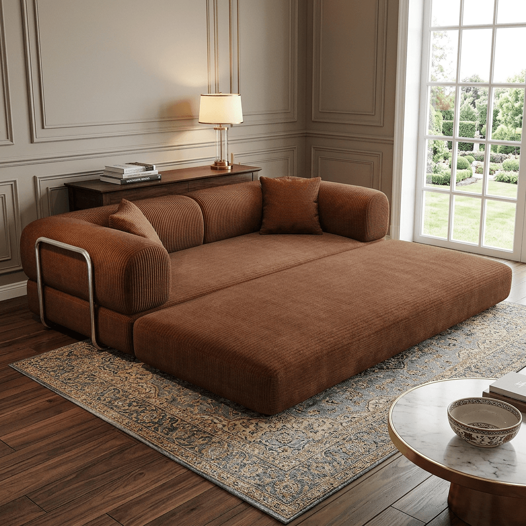 Why VESAMONTIS 78.8" Corduroy Convertible Floor Sofa Bed & Modular Sectional Stands Out for Modern Home Comfort VESAMONTIS 78.8" Corduroy Convertible Floor Sofa Bed & Modular Sectional