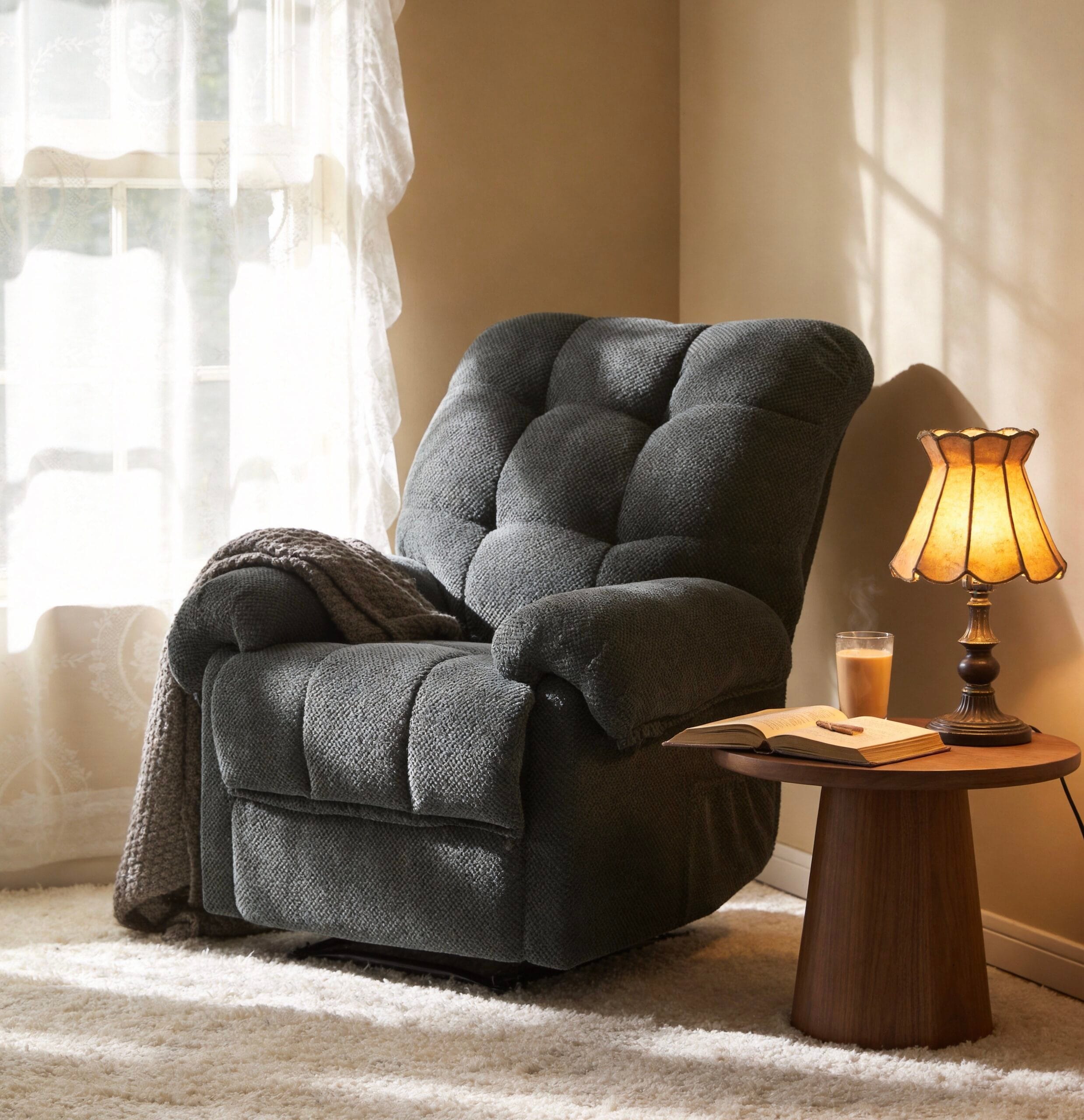 Why VESAMONTIS Overstuffed Manual Recliner Chair Stands Out for Modern Home Comfort