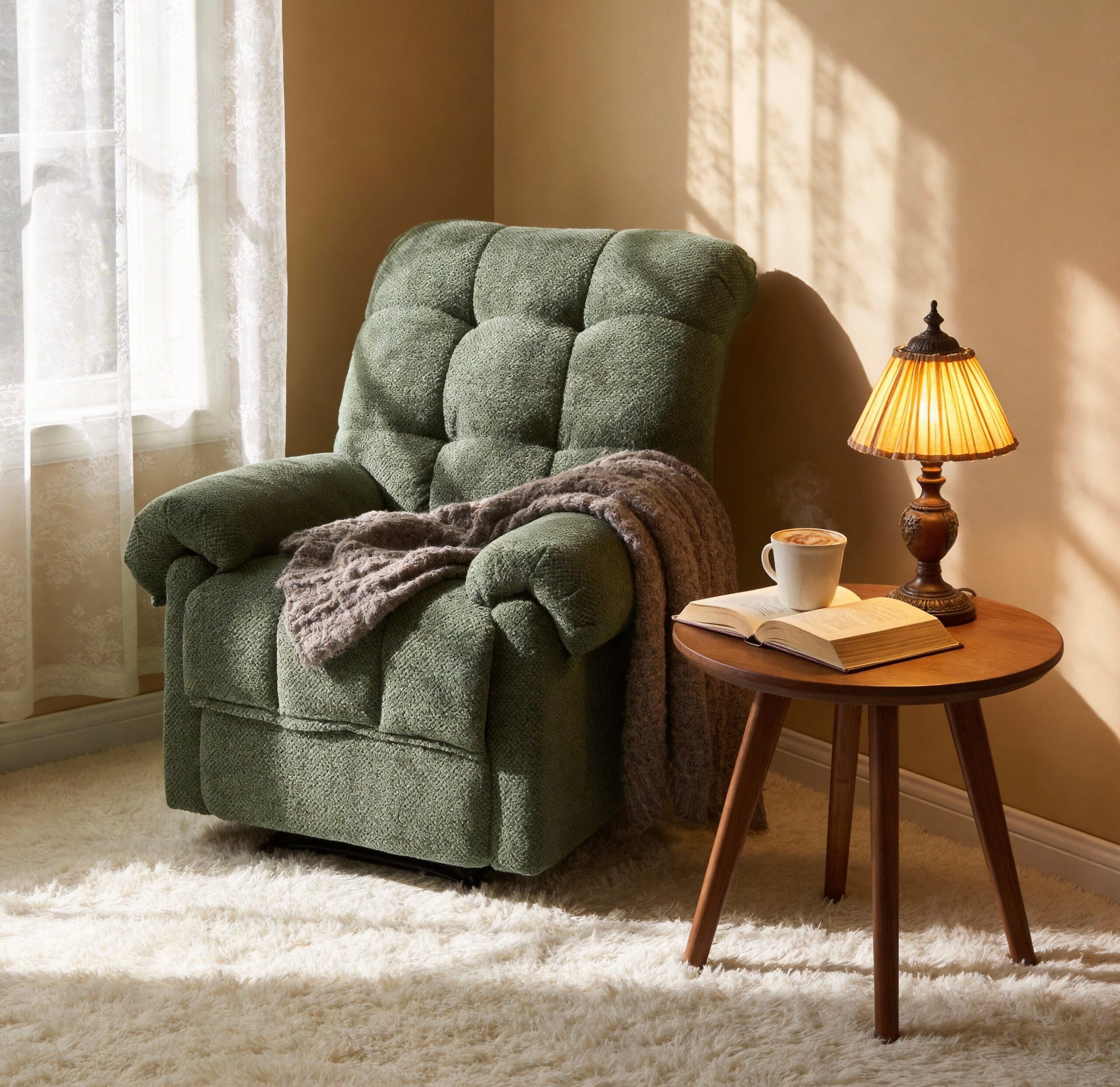 Why VESAMONTIS Overstuffed Manual Recliner Chair Stands Out for Modern Home Comfort VESAMONTIS Overstuffed Manual Recliner Chair, Ergonomic Fabric Lounge Chair