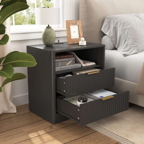 Smart Nightstand with Charging Station