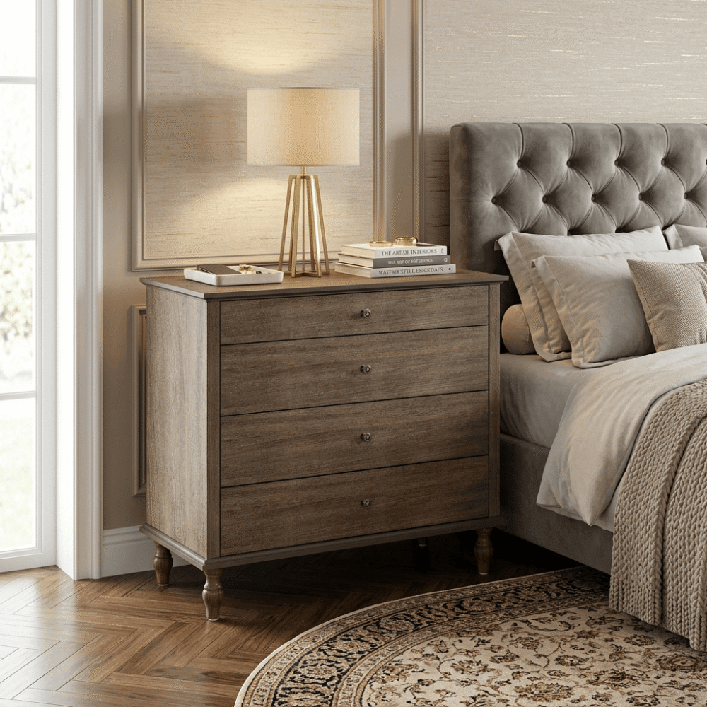 VESAMONTIS 4-Drawer Chest Dresser