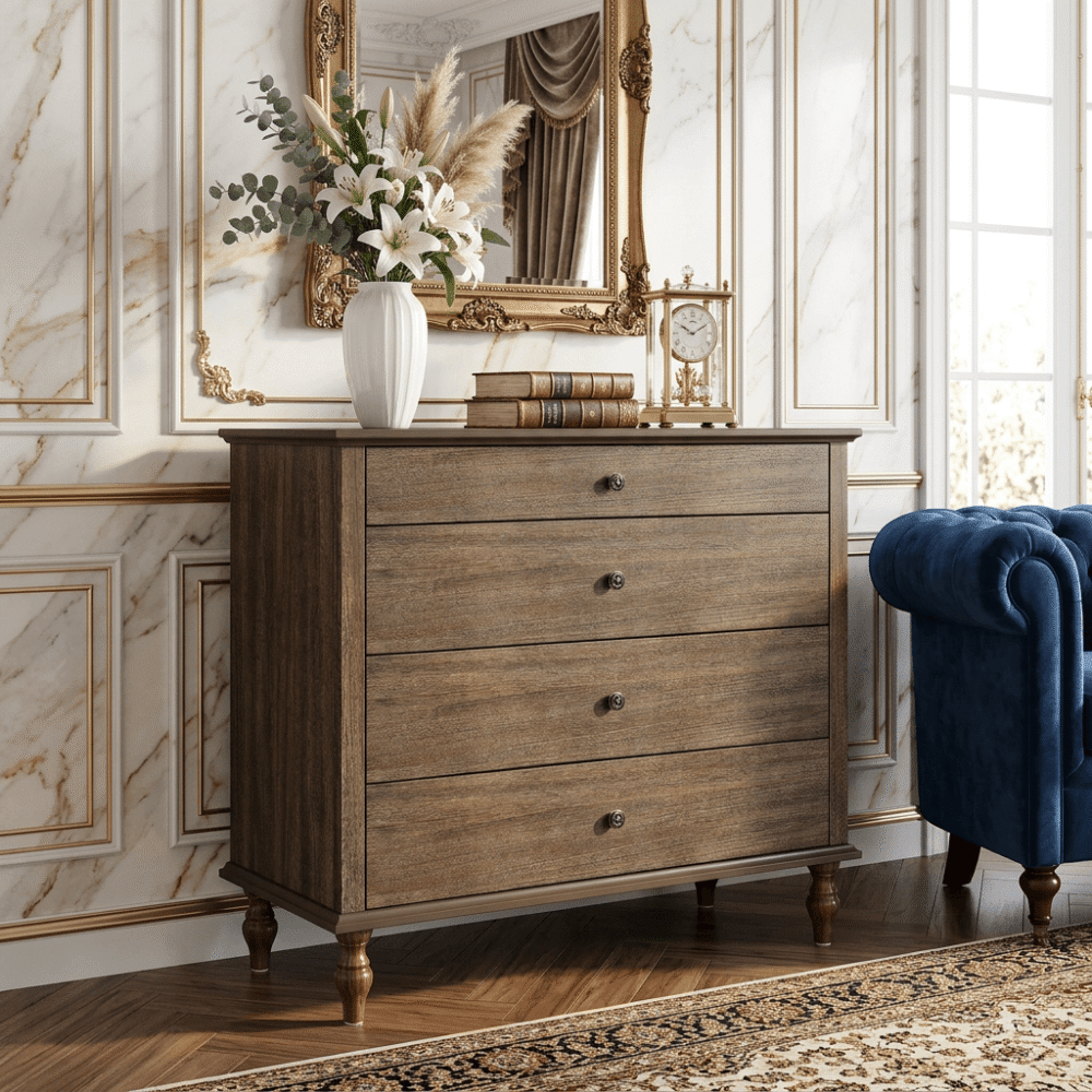 VESAMONTIS 4-Drawer Chest Dresser