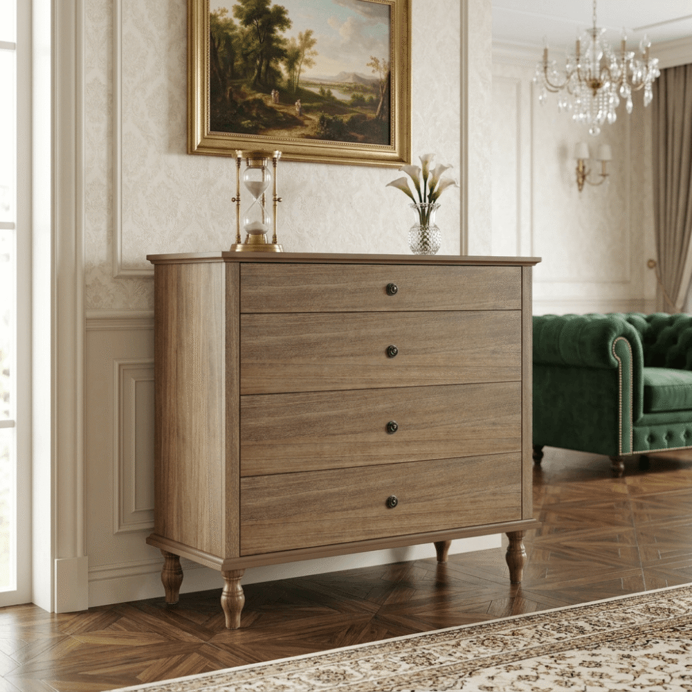 VESAMONTIS 4-Drawer Chest Dresser