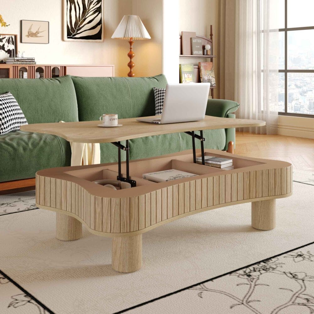 VESAMONTIS Lift Top Coffee Table