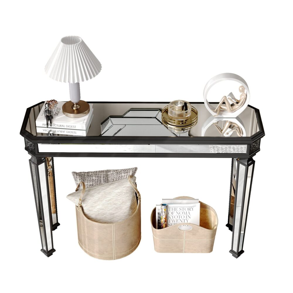 VESAMONTIS Mirrored Console Table
