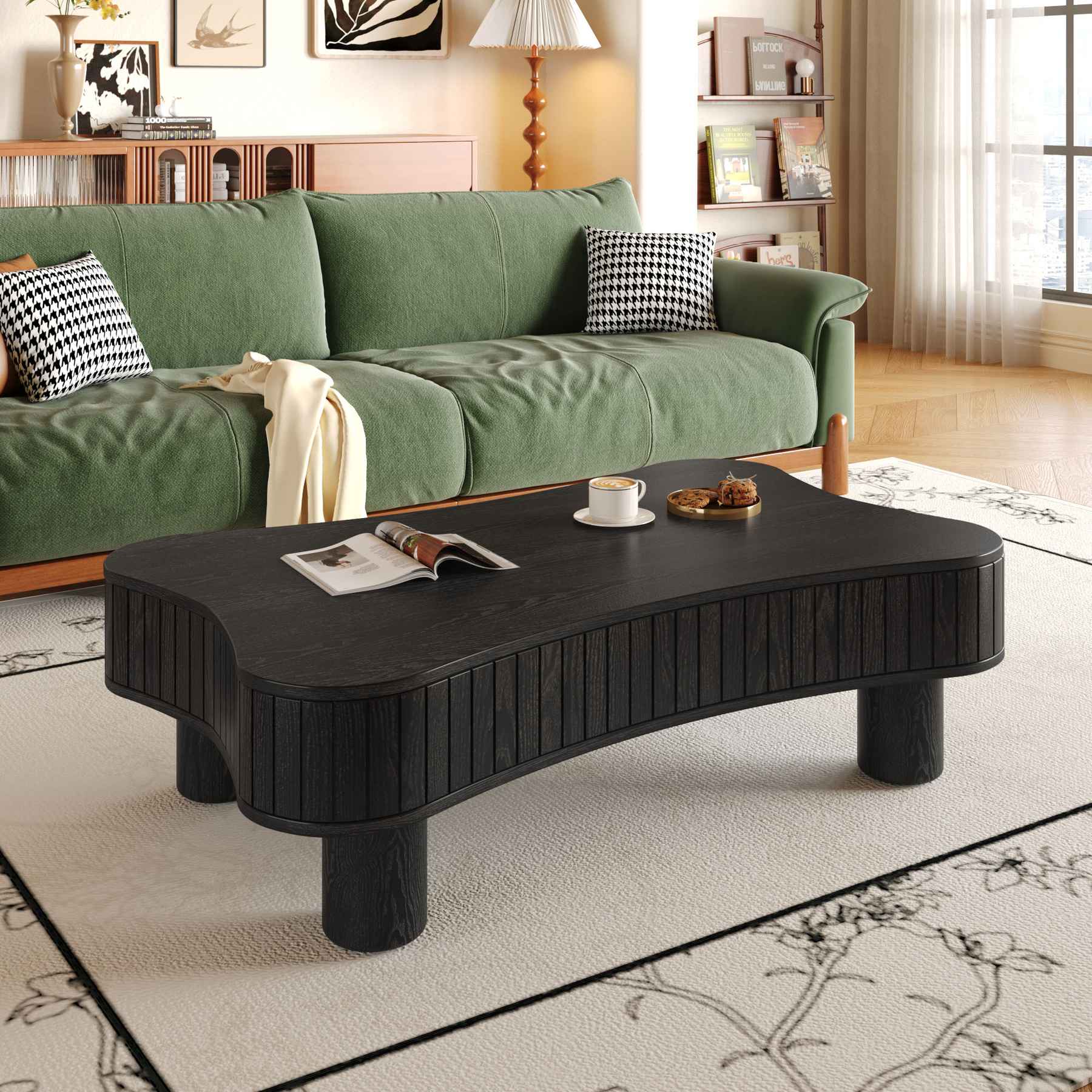 VESAMONTIS Lift Top Coffee Table 42in with Hidden Storage dimensions