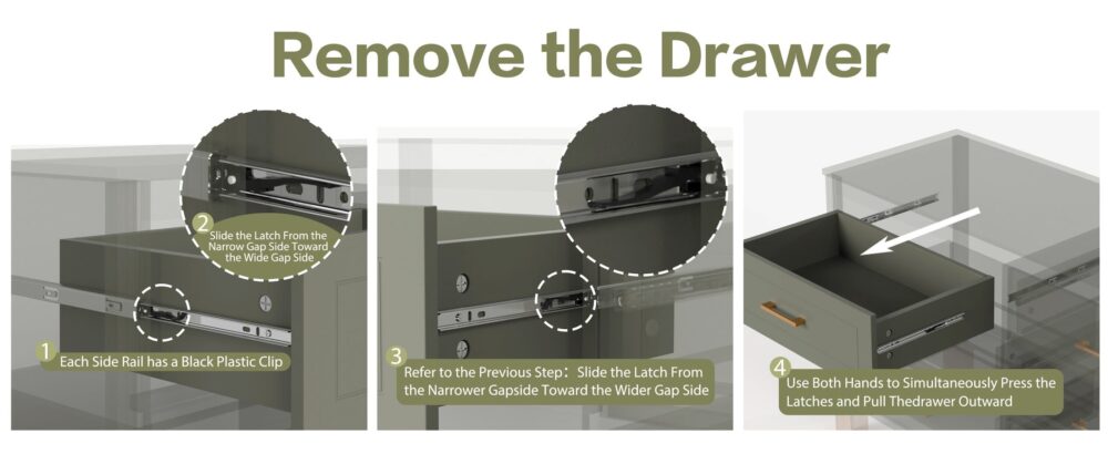 VESAMONTIS 6-Drawer Double Dresser