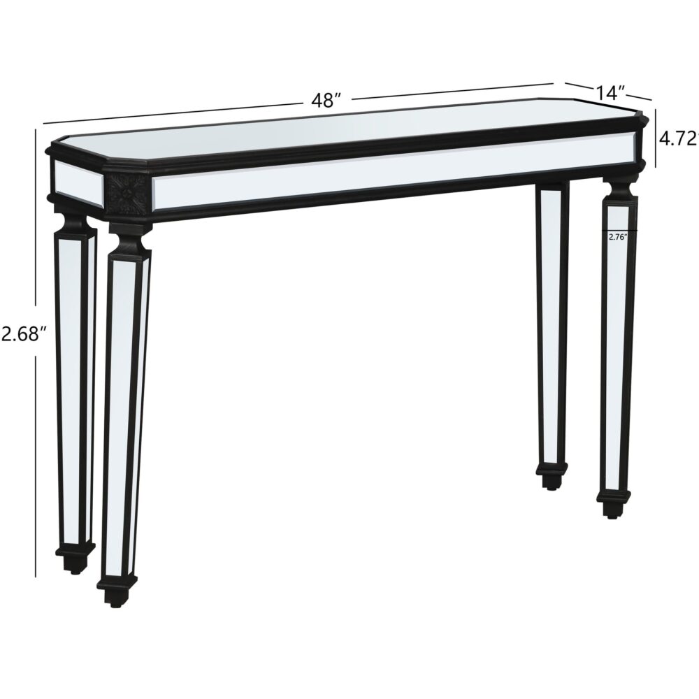 VESAMONTIS Mirrored Console Table